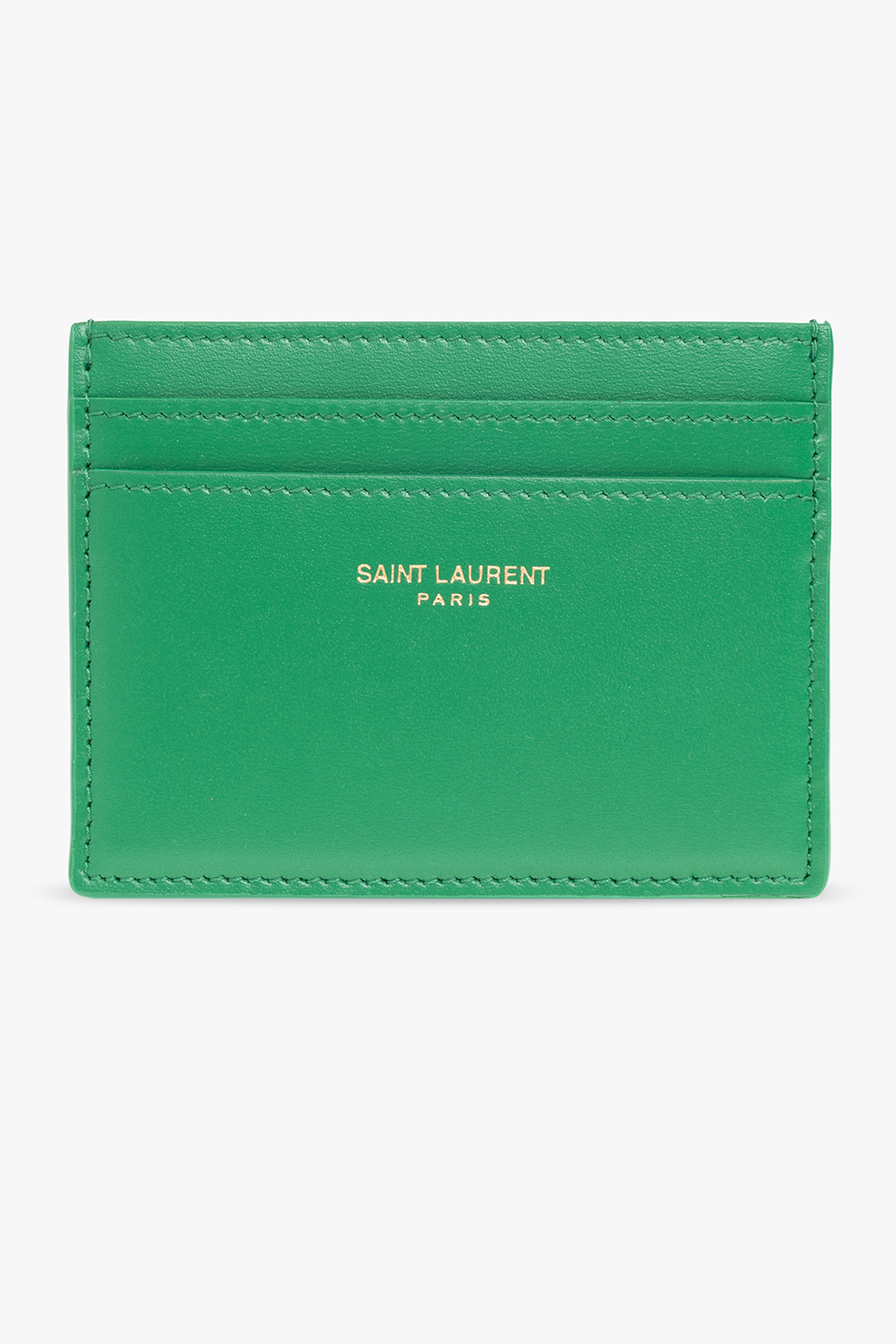 Ysl green best sale card holder